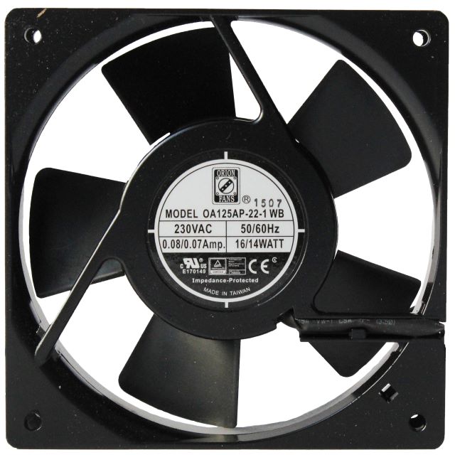 Orion Fans OA125AP-22-2WB