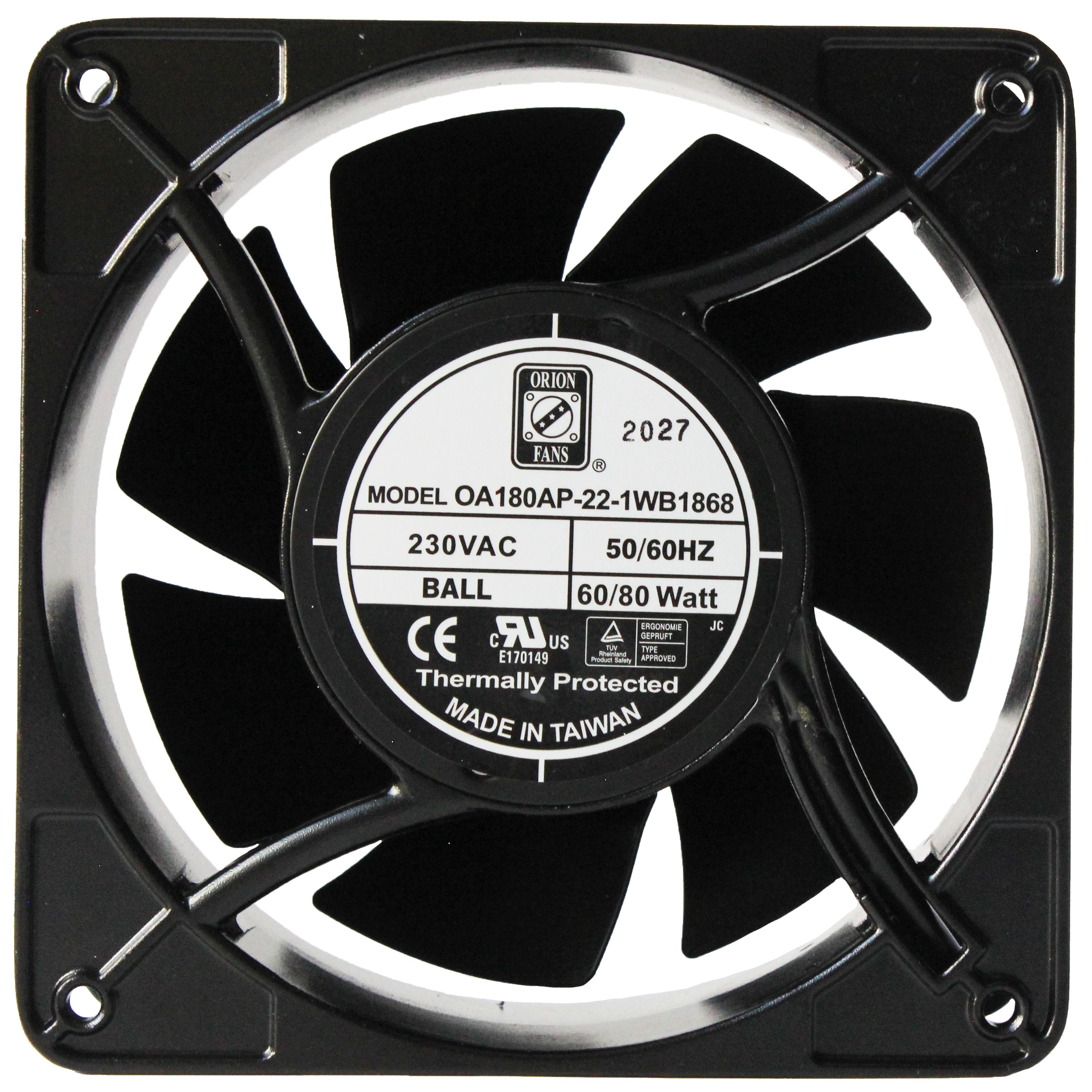Orion Fans OA180AP-22-1WB1868