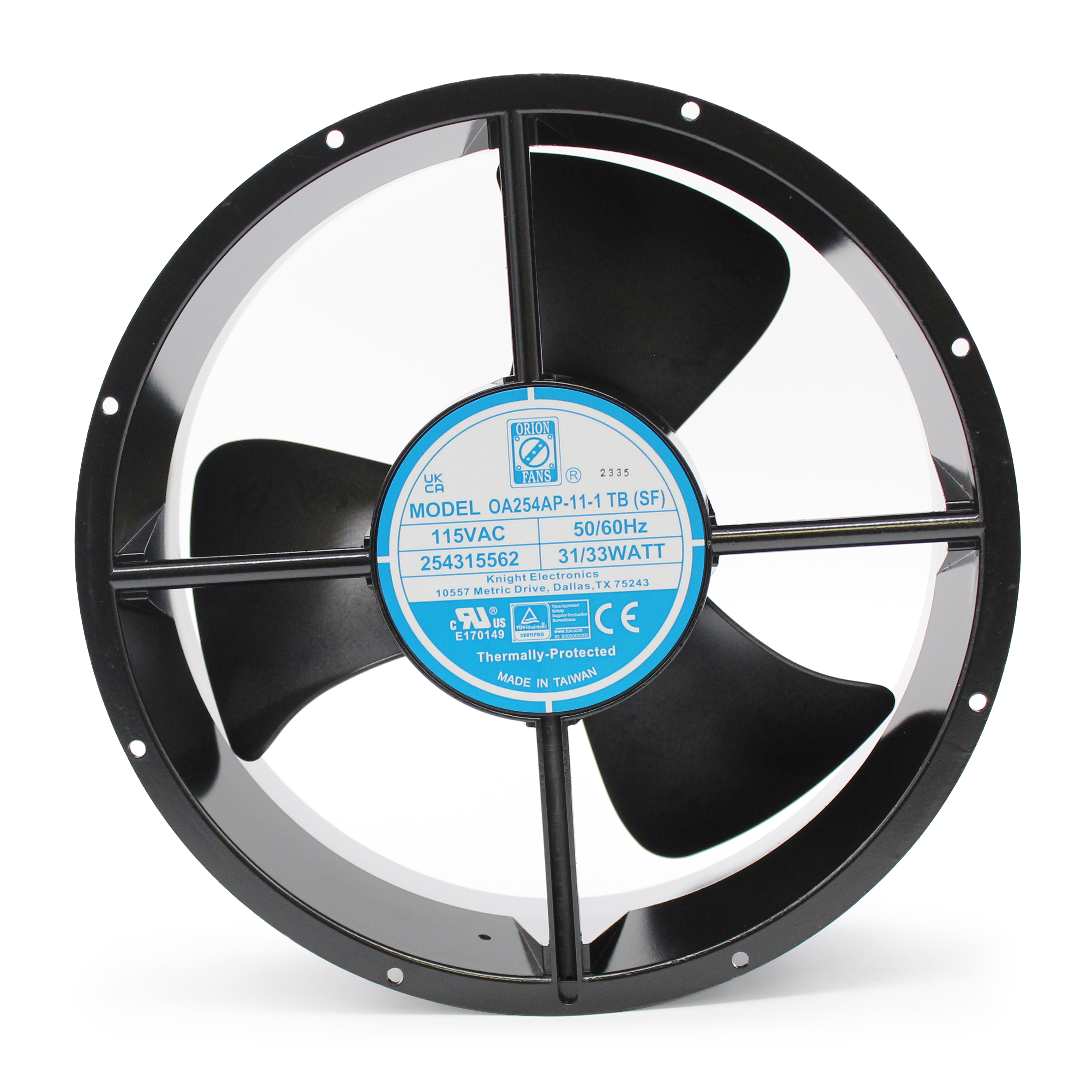 Orion Fans OA254AP-11-1TBSF