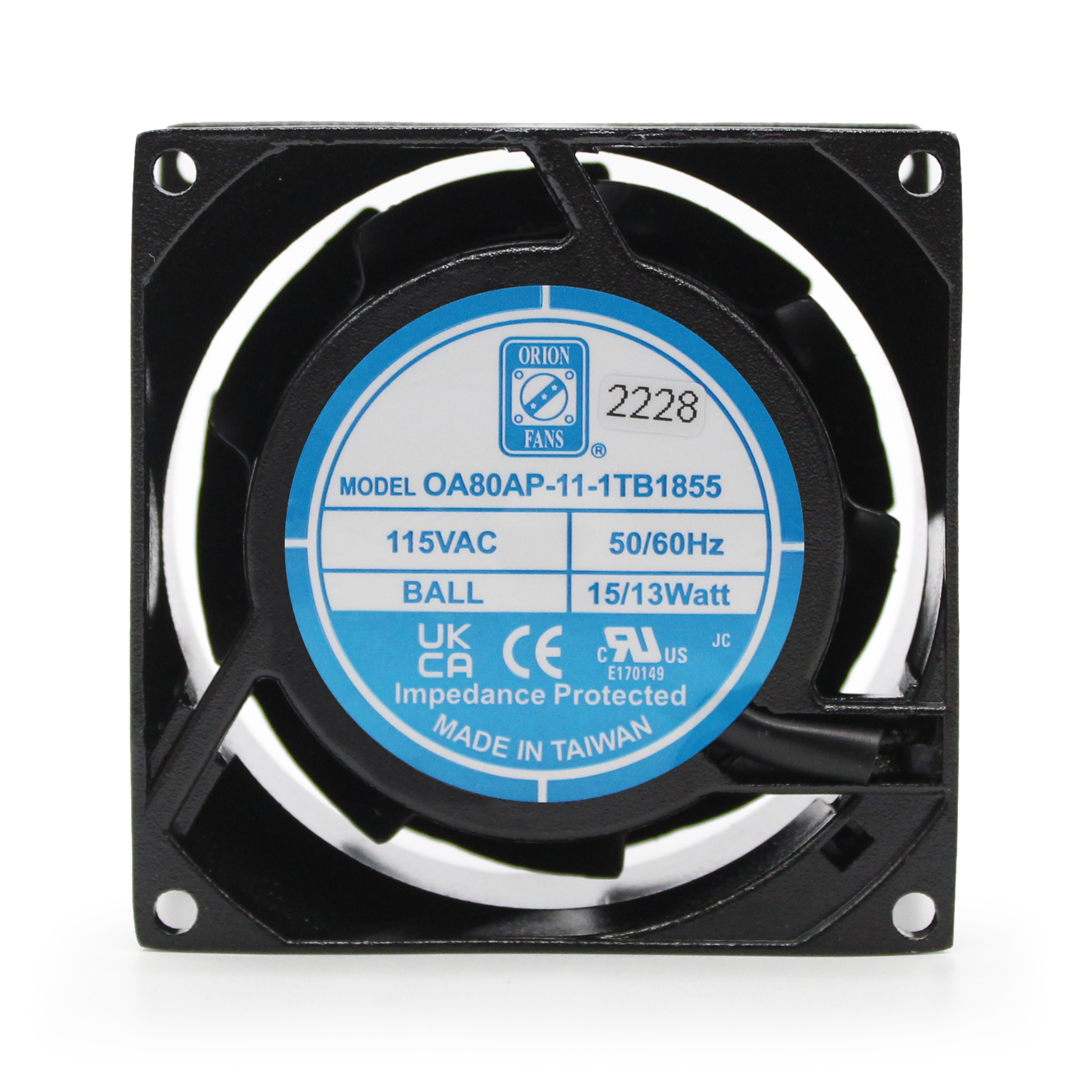 Orion Fans OA80AP-22-1WB1855