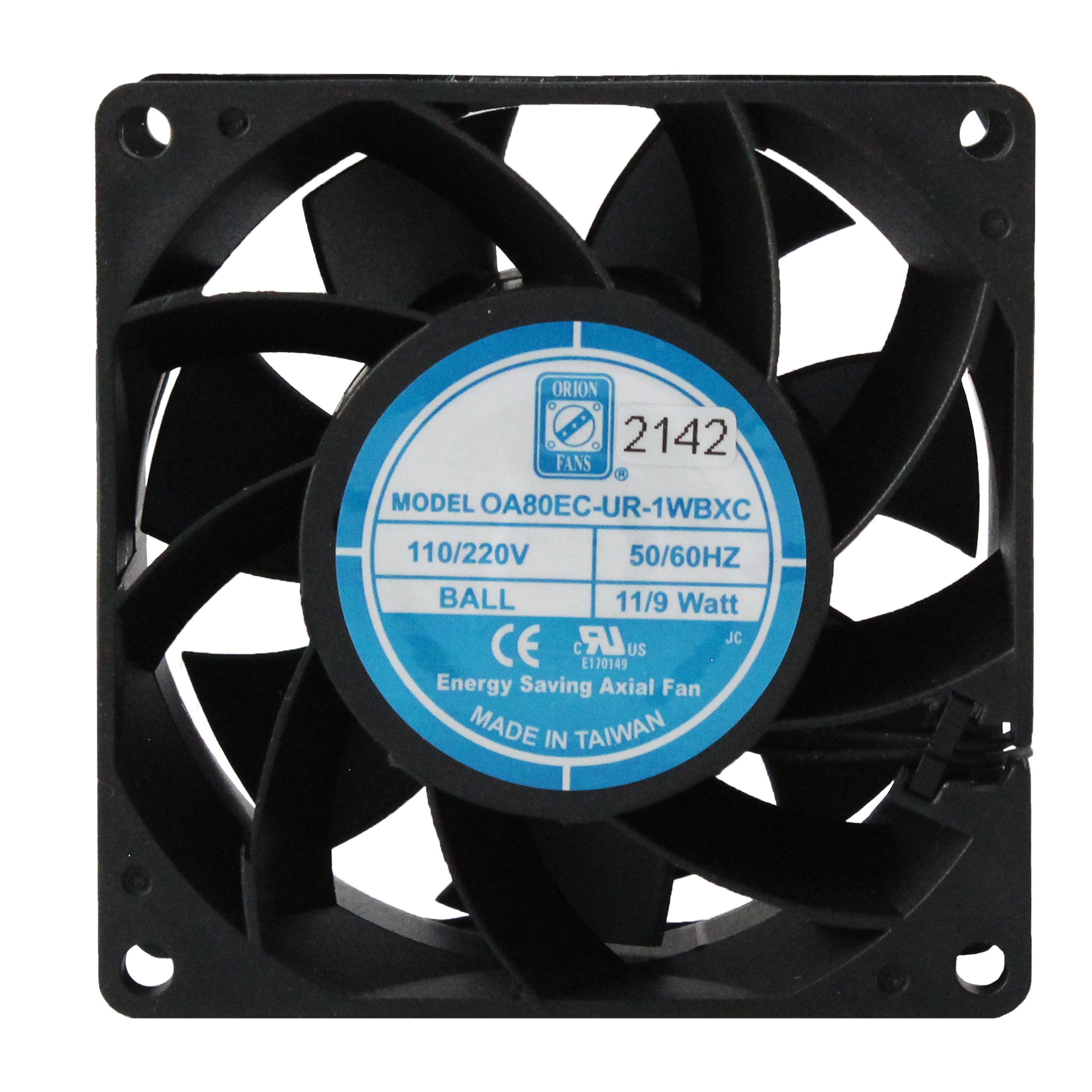Orion Fans OA80EC-UR-1WBXC