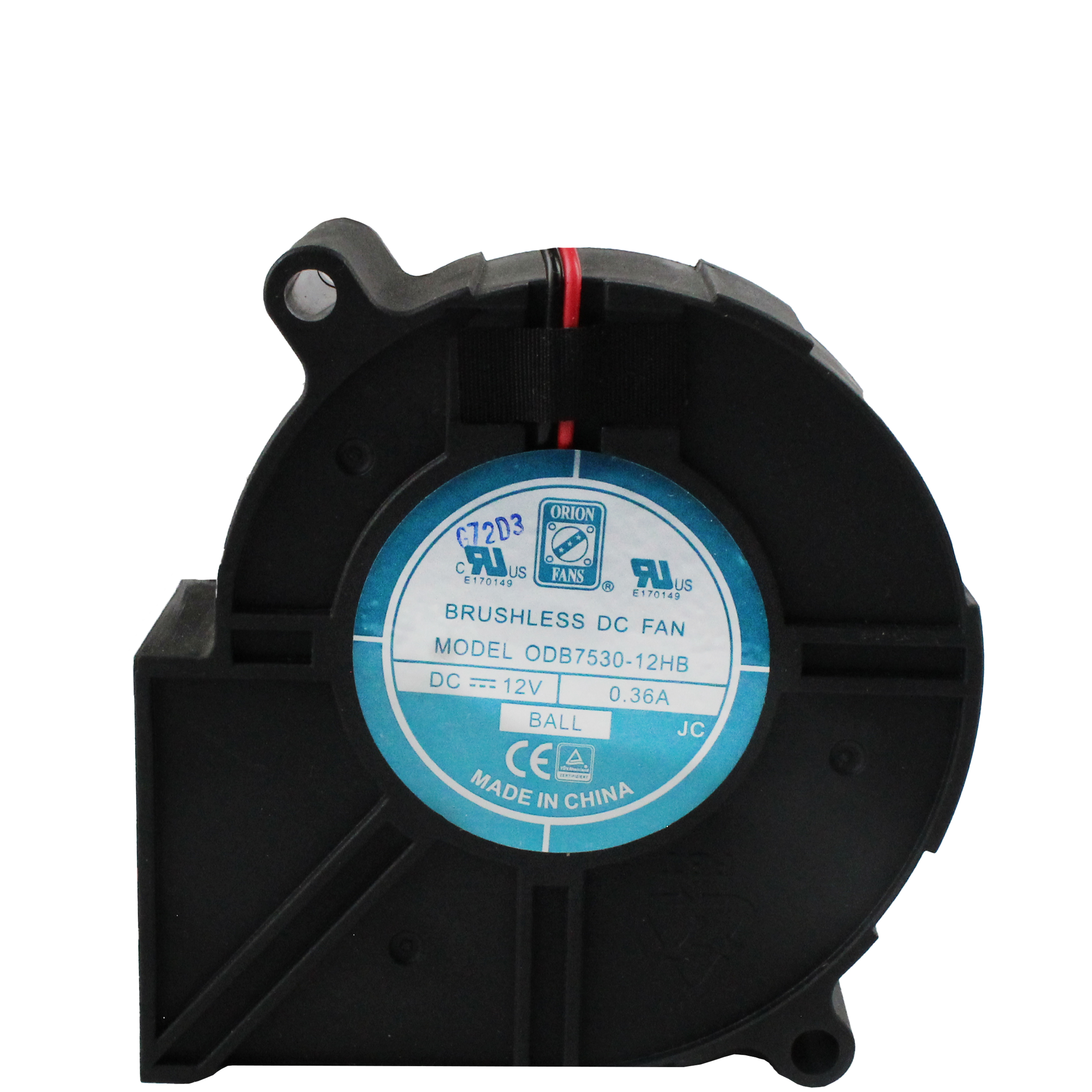 Orion Fans ODB7530-12HB