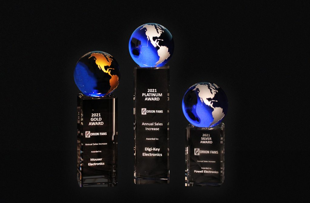 2021 Distributor Awards Orion Fans