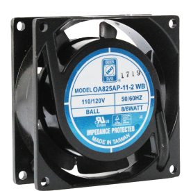 Orion OA825AP-11-3 TB 110/120VAC 50/60HZ Quick Connect Terminal Cooling Fan New 